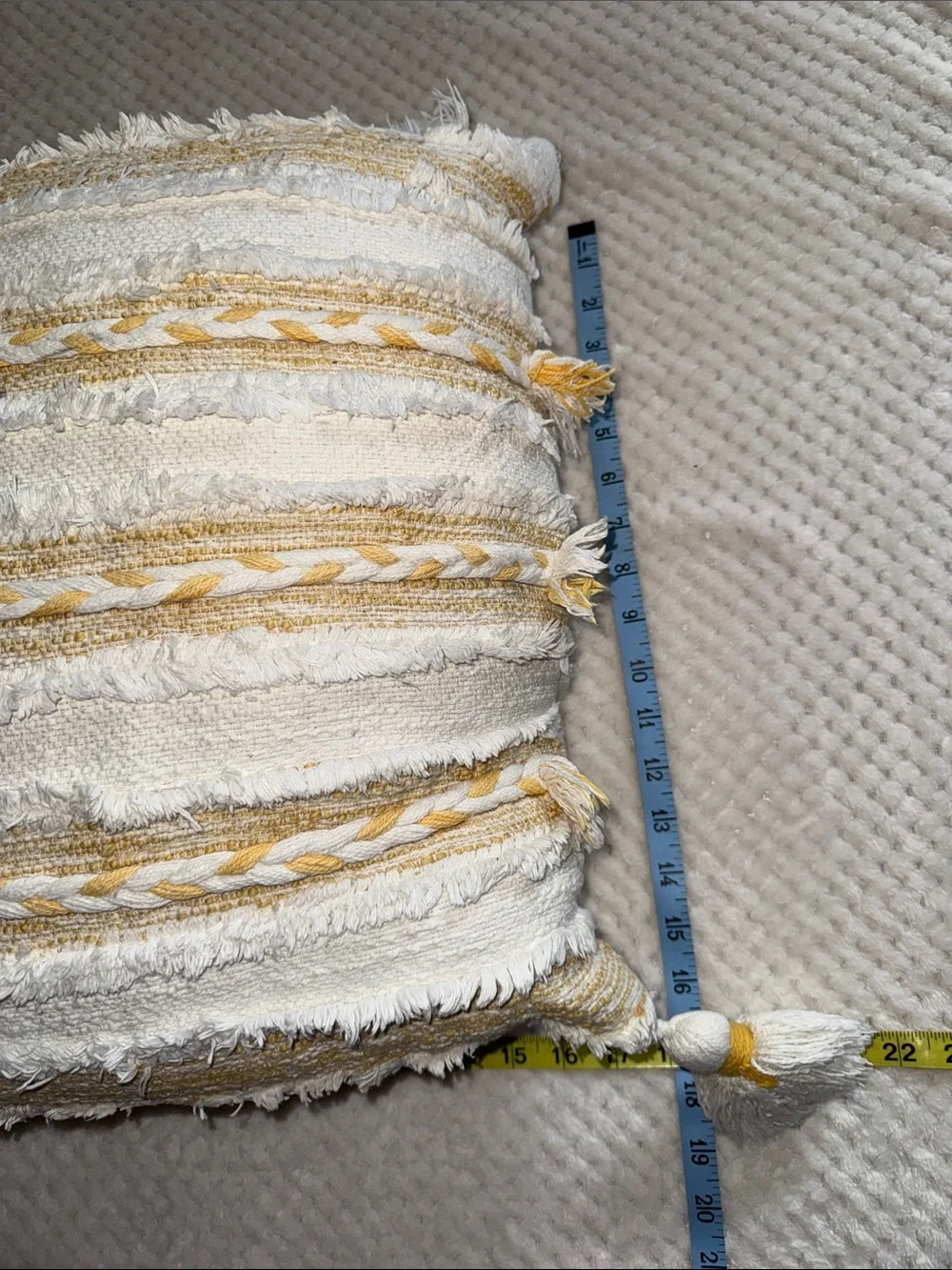 ✨ Boho Textured Decorative Throw Pillow